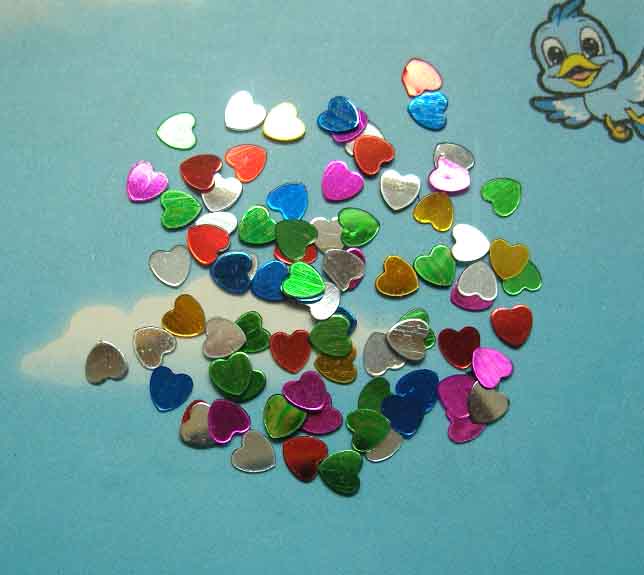 Multicolored Heart(sold in per package of 15G)