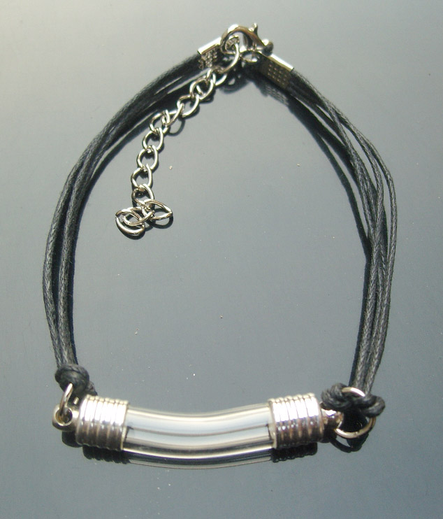 Glass Vial Bracelets (6MM Curve Vial)