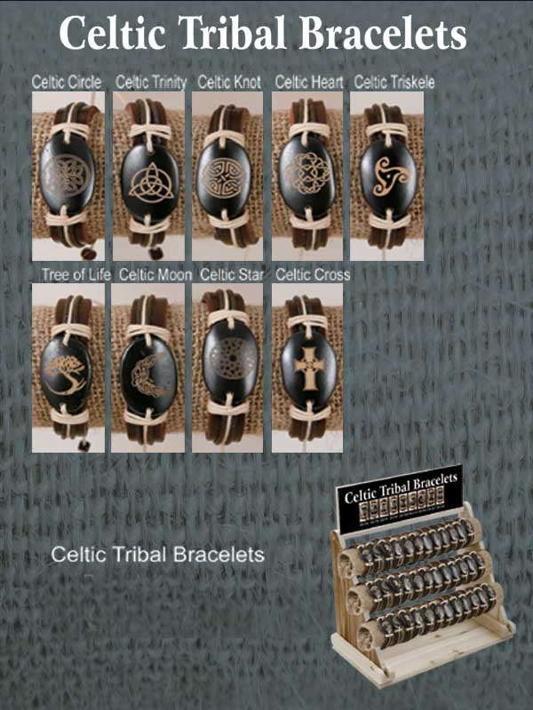 kit Tribal Bracelets(sold package Celtic per 9   of pcs, diy in assorted best  acrylic nails designs