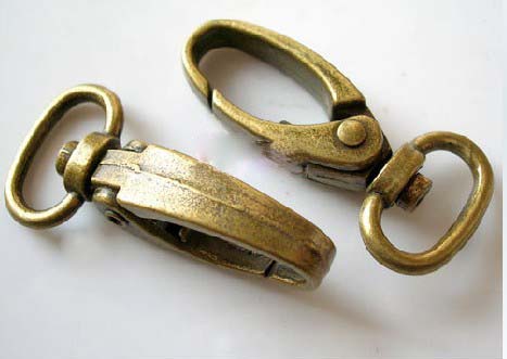 37x12MM Bronze Swivel Lobster Clasp (sold in per package of 100pcs)