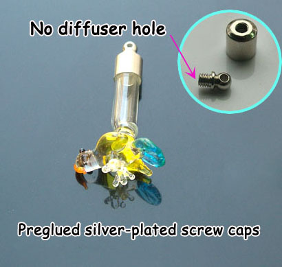 6MM Parrot Yellow (Preglued silver-plated screw caps)