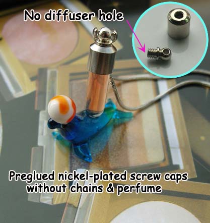 6MM Sealion (Preglued Nickel-plated screw caps,No Diffuser Hole)