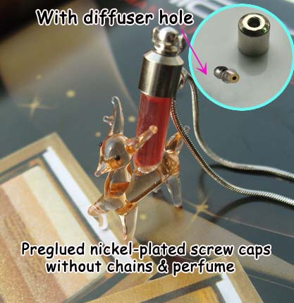6MM Deer (Preglued Nickel-plated screw caps,With Diffuser Hole)