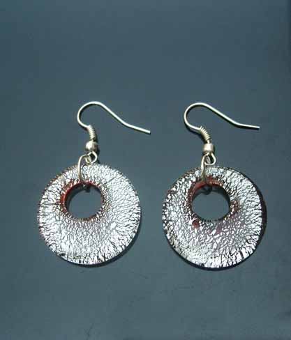 Murano Round Earrings (sold in per pairs) 
