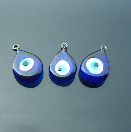 Lucky Eye Beads Tear Drop With Ring