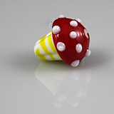 Murano Glass Trinkettes Beads Cake
