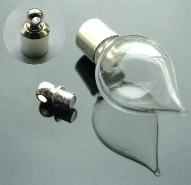 Tear Drop (Preglued silver-plated screw caps)