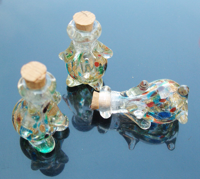 Murano Glass Essential Oil Vial Dog(23MMx31MM)