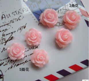 11MM Circle Resin Rose(sold in per package of 120pcs,assorted)