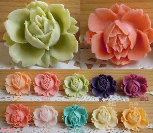 20MM Resin Rose(sold in per package of 80pcs,assorted colors)