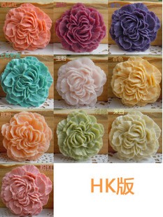 30MM Resin Hibiscus (sold in per package of 40pcs,assorted colors)