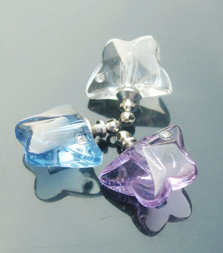 Crystal Rhinestone Vials Butterfly(21x13MM,assorted colors)