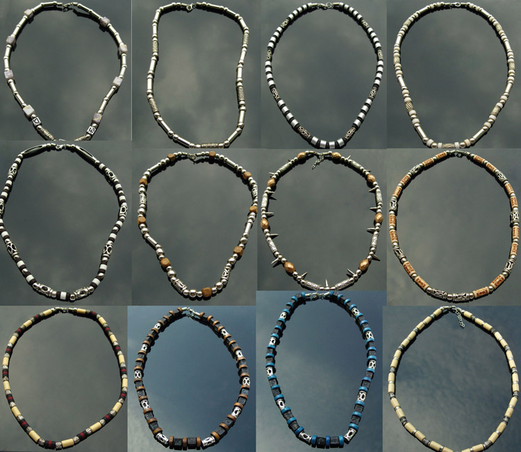 Glass Necklace Pendants