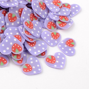 9MM FIMO Strawberry Flakes (Sold in per package of 1200pcs)