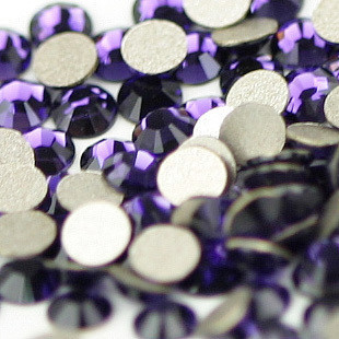 3MM Violet Flat Bottom Crystal Trade Diamond (Sold in per package of 1000pcs)