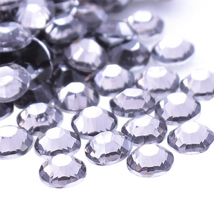 2MM Gray Flat Bottom Resin Rhinestone Diamonds (Sold in per package of 500pcs)