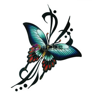 Tattoo Sticker Butterfly (Sold in per package of 80pcs)