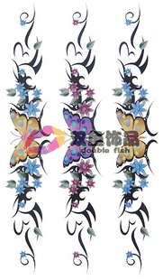 Tattoo Sticker Butterfly (Sold in per package of 30pcs)