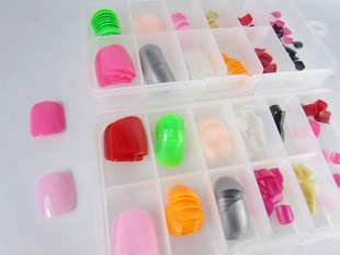 Toenail Tips (Sold in per package of 120pcs,assorted colors)