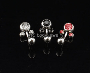 Mikey Navel Belly Rings (Sold in per package of 20pcs,assorted colors)