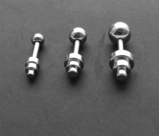 Tongue Ring Kit (Sold in per package of 3pcs,assorted)