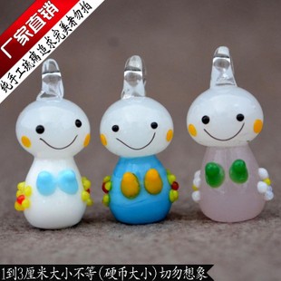 Murano Glass Charms Cellphone Straps Sunny Doll (With cellphone straps,assorted colors)