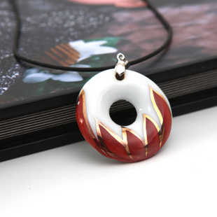 Ceramic Fire Necklaces (Assorted colors)