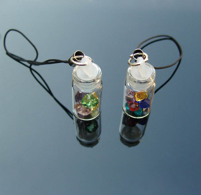 Mini Bottle With crystal beads(Assorted)