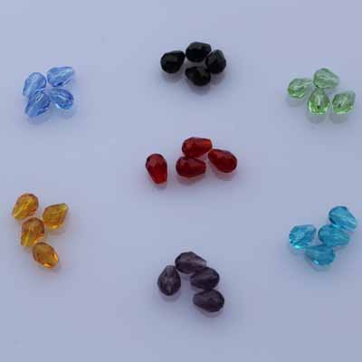 Crystal Tear Drop Beads (sold in per package of 20 pcs)