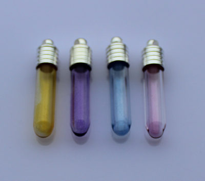 6MM Color-Plated Round Bottom Tube (Assorted Colors)
