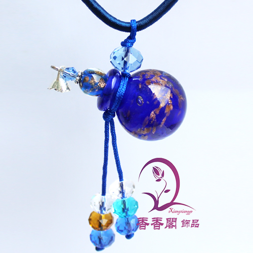 Murano Glass Perfume Necklaces(with cord)