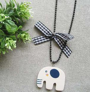 Alloy Elephant Necklaces