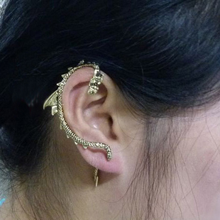 Punk Style Dragon Stud Earrings 