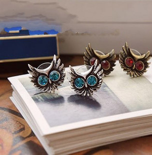 Vintage Owl Earrings 