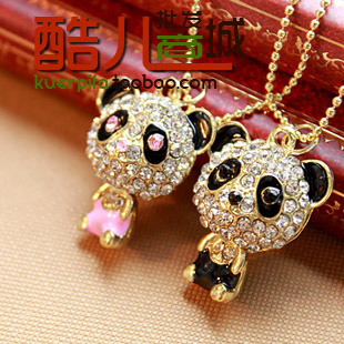 Panda Pendant Necklaces