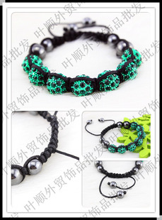 Alloy Shambala Bracelets (Assorted colors)