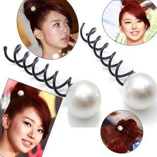Pearl Screw Clamp Rotating Hairpins
