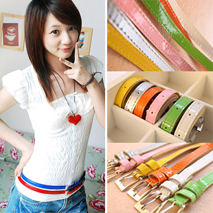 Fashion Candy Color Belts 