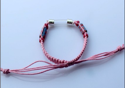 Curve Tube(Premade Woven Cotton Bracelets)