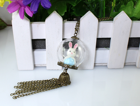30MM Handmade Miniature Tassel necklace 