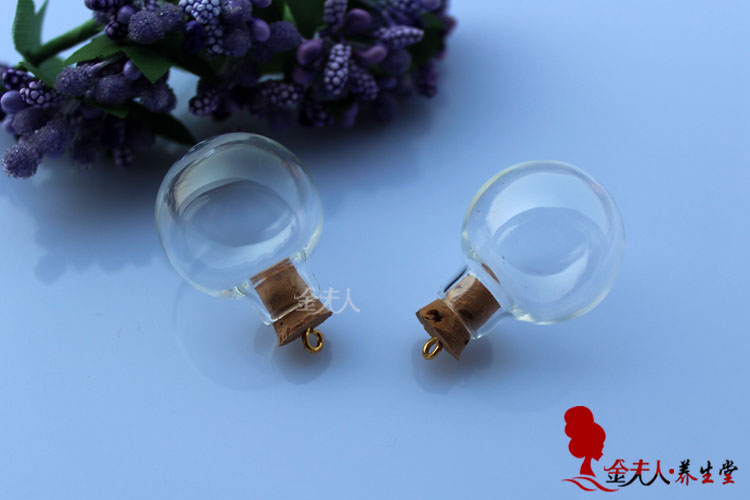 24.5MM Glass Ball With Ring Corks