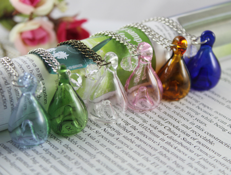 Aroma Diffuser Bottle Necklace With Bottom Hole