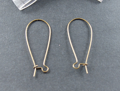 Kidney earring hooks(sold per pair)