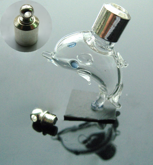 6MM Dolphin Mother (Preglued silver-plated screw caps)