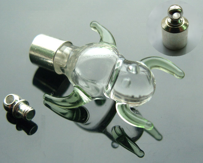 6MM Frog (Preglued silver-plated screw caps)