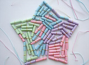 2x6CM Writing Paper For DIY Wish Bottle(Sold in per package of 1000pcs,assorted colors)