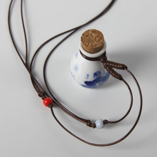 Ceramic Perfume Necklaces
