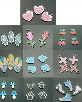 Alloy Charms(Sold in per package of 25 pcs,assorted designs)