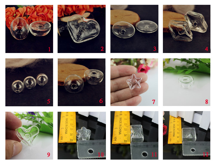 DIY Liquid Ring Necklace Bottles(11 styles avaialbe)