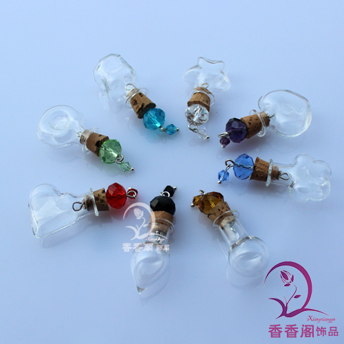 20x20MM Wishing Bottles(8 Designs Available)